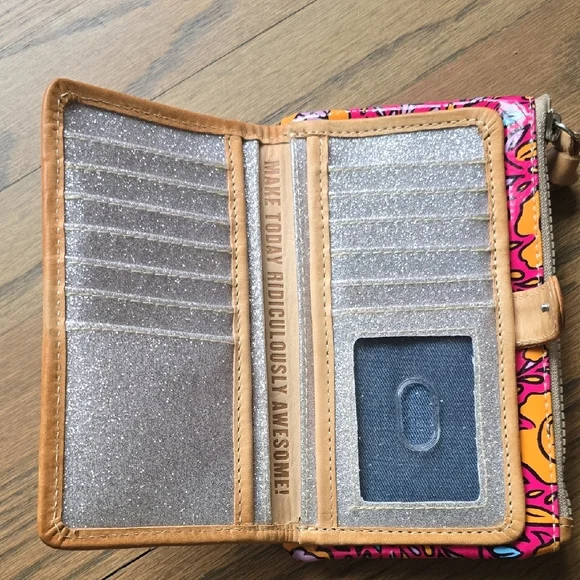 Consuela Molly Slim Vibrant Floral Wallet - Picture 2 of 7